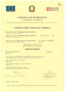 certificato
